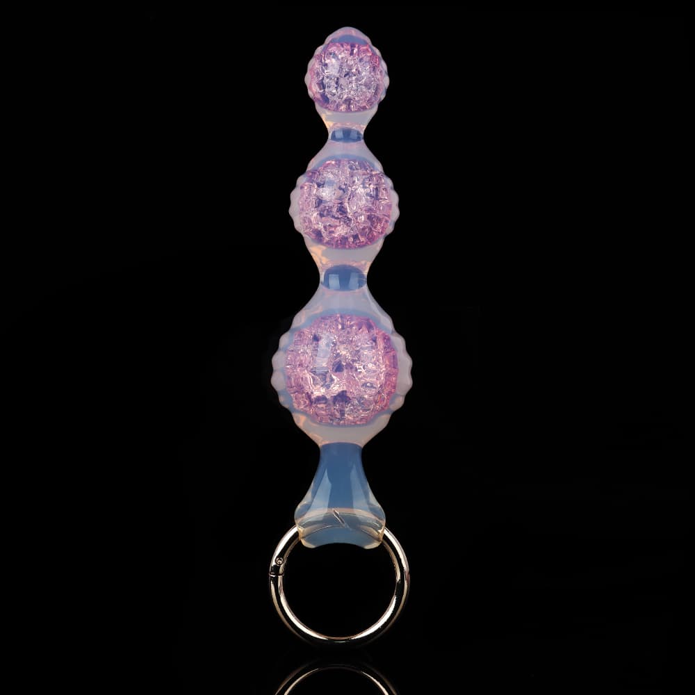 Ripple Three Crystal Butter Plug