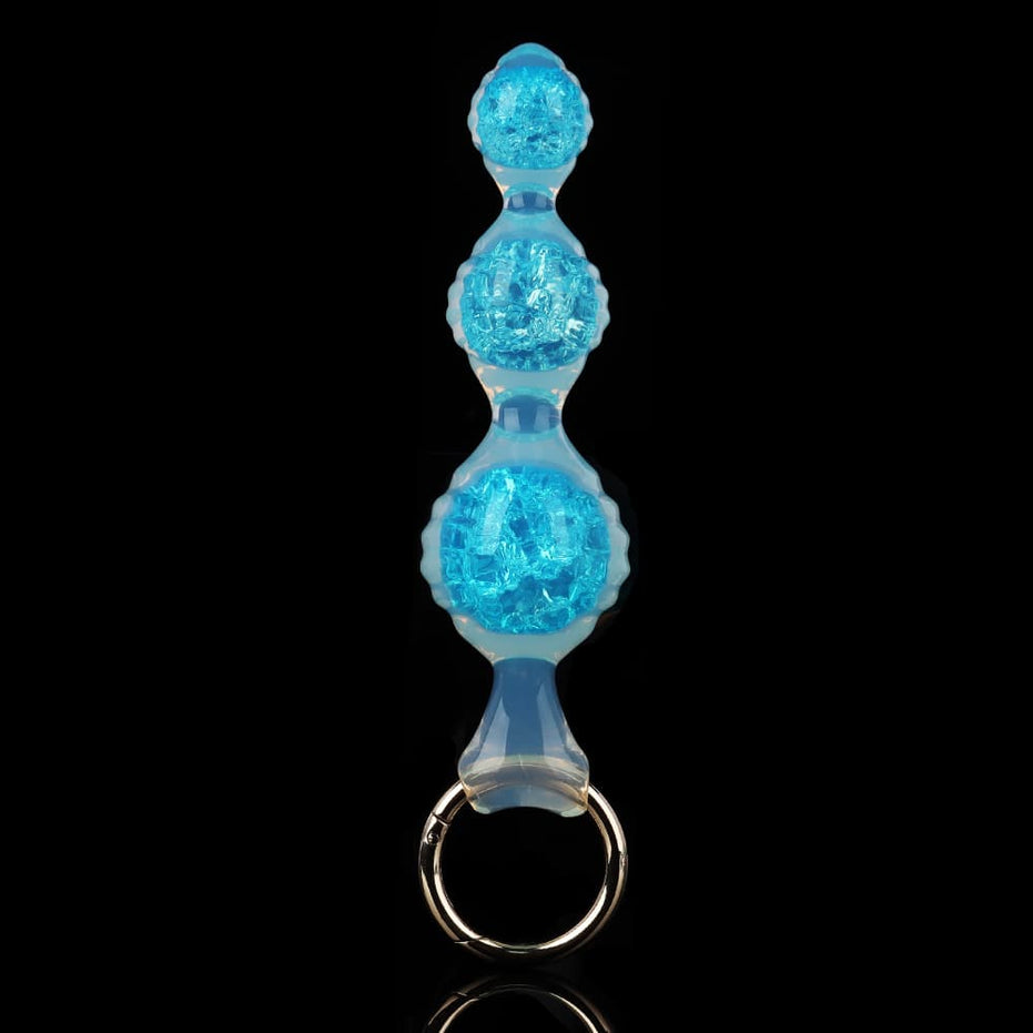 Ripple Three Crystal Butter Plug