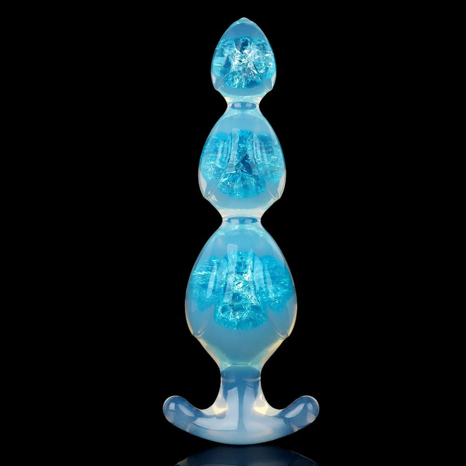 Ear Three Crystal Butter Plug