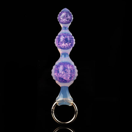 Ripple Three Crystal Butter Plug