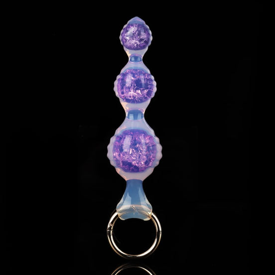 Ripple Three Crystal Butter Plug