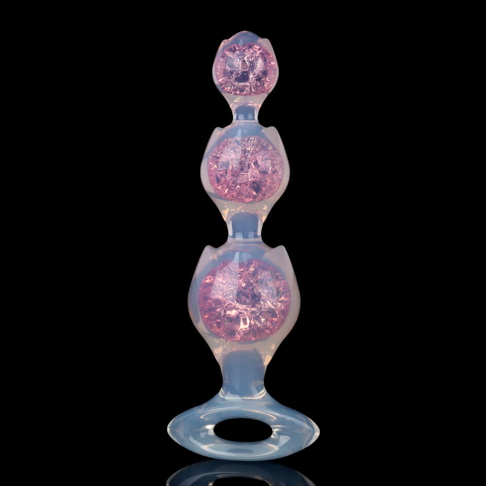 Flower Triple Crystal Butter Plug