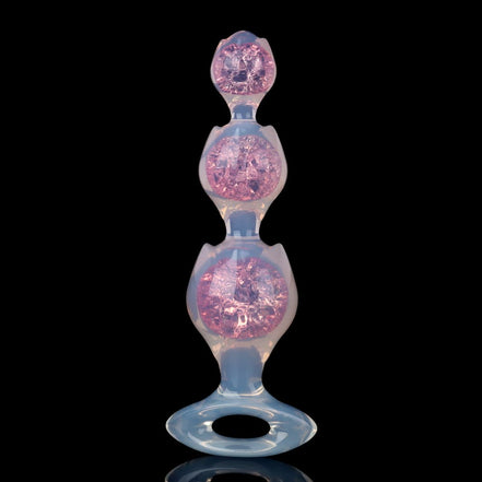 Flower Triple Crystal Butter Plug