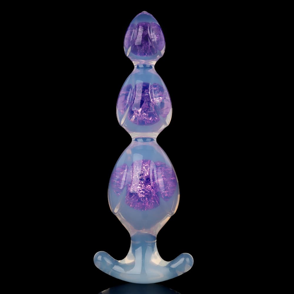 Ear Three Crystal Butter Plug