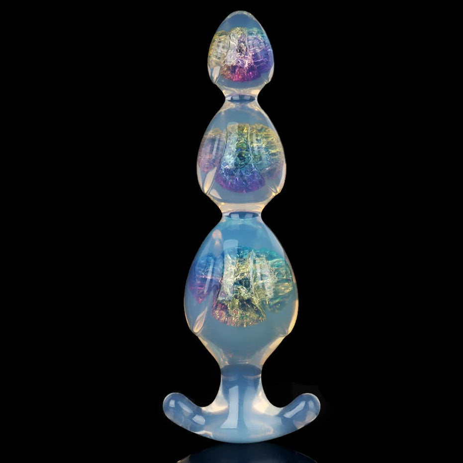 Ear Three Crystal Butter Plug
