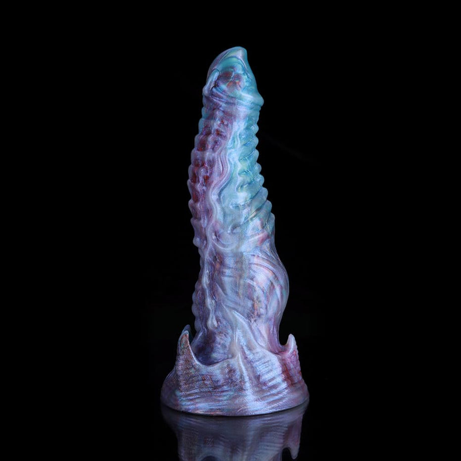 Ghostly Gradient Blue Purple Fantasy Dildo