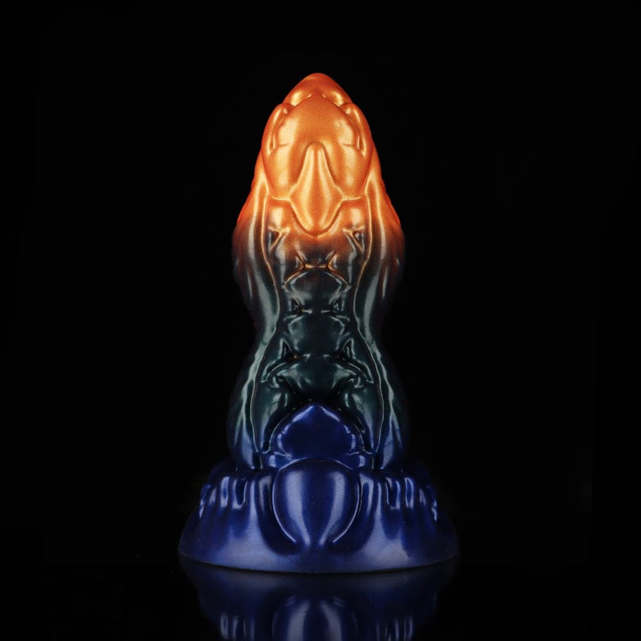 Hawksbill Orange Green Blue Dildo Animal Dildo