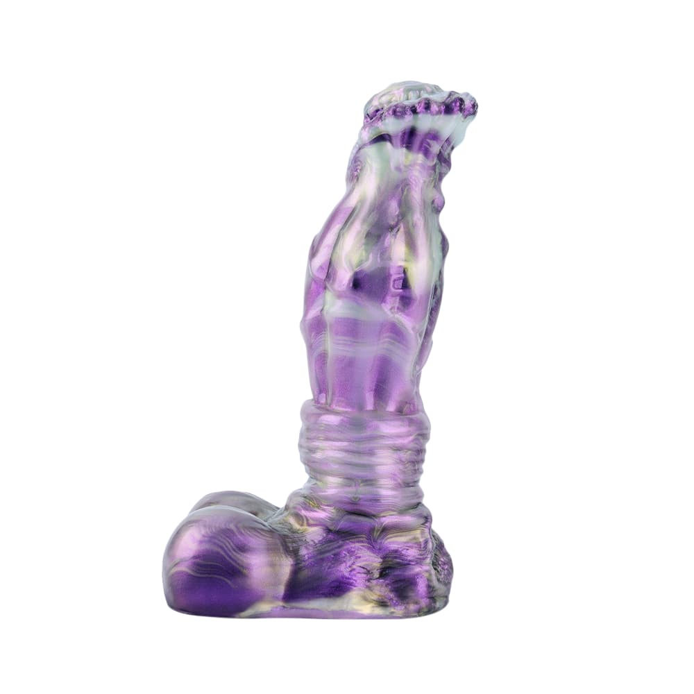 Gradient Purple Horse Dildo