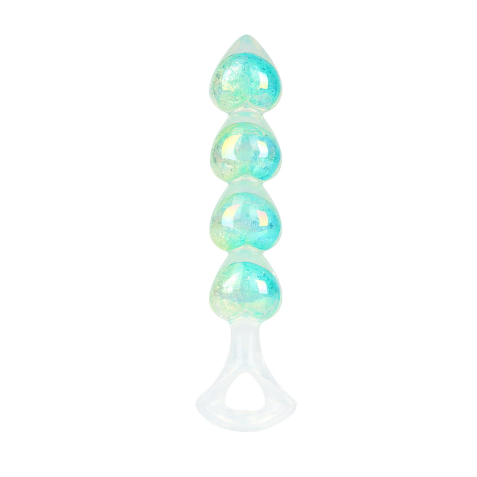 Four Hearts Crystal Butter Plug-3Colors