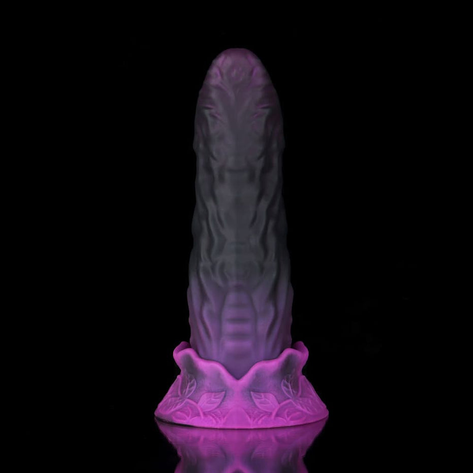 Virgo Black Purple Dildo