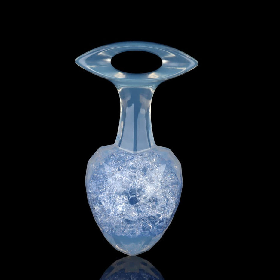 ETHER-DIAMOND: Luxury Crystal Core Plug Butt Plug | 9-Color Jewel Tone Collection Specimen