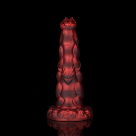 Sphinx Crimson Fantasy Dildo-Knot Dildo