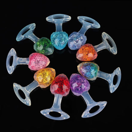Diamond Crystal Butter Plugs - 9 Colors