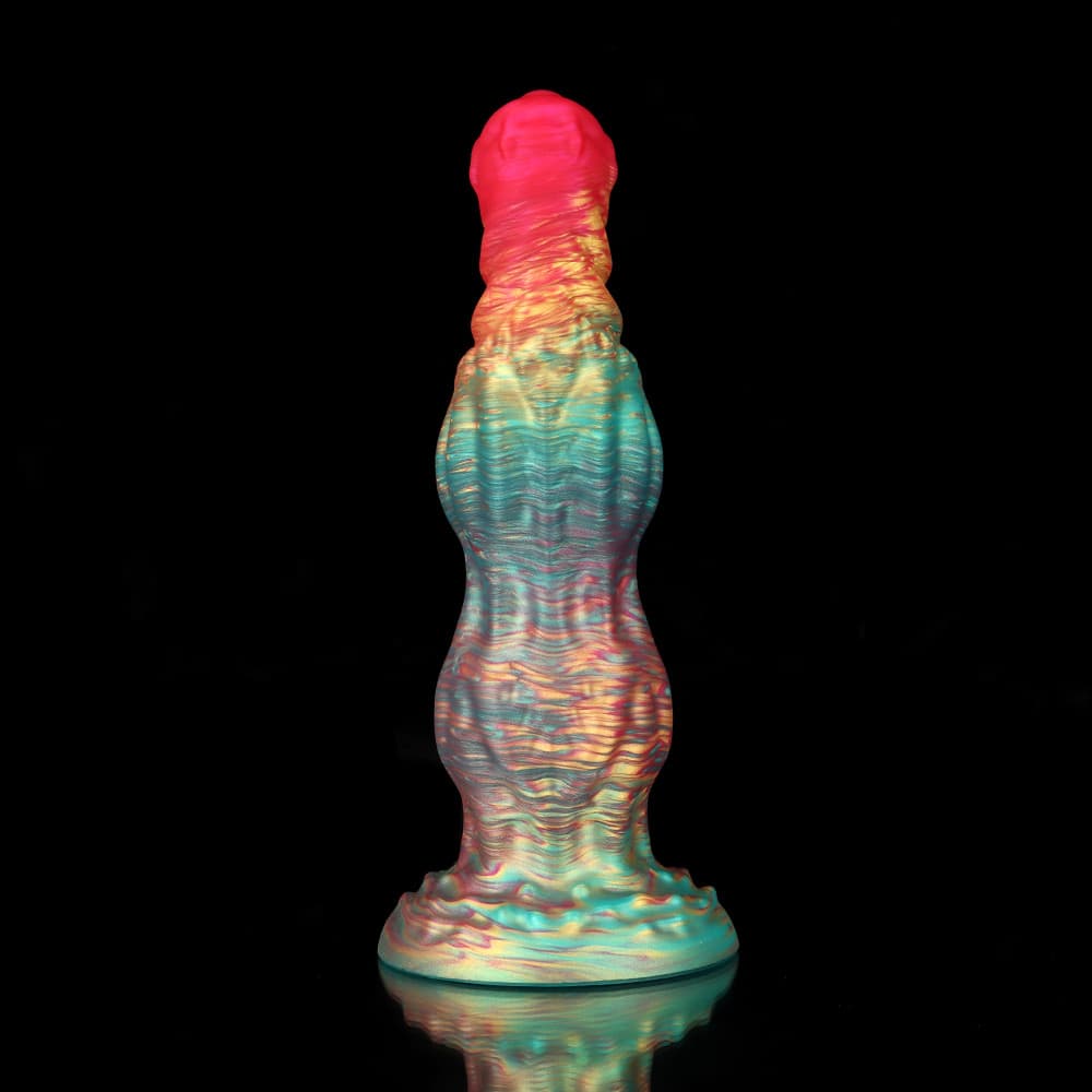 Rainbow Fantasy Dildo-Knot Dildo