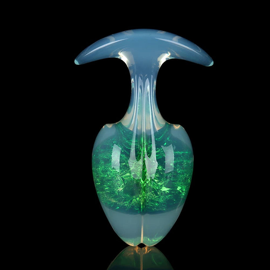 ETHER-SPROUT: Crystal Core Silicone Plug Butt Plug | 9-Color Gemstone Collection Specimen
