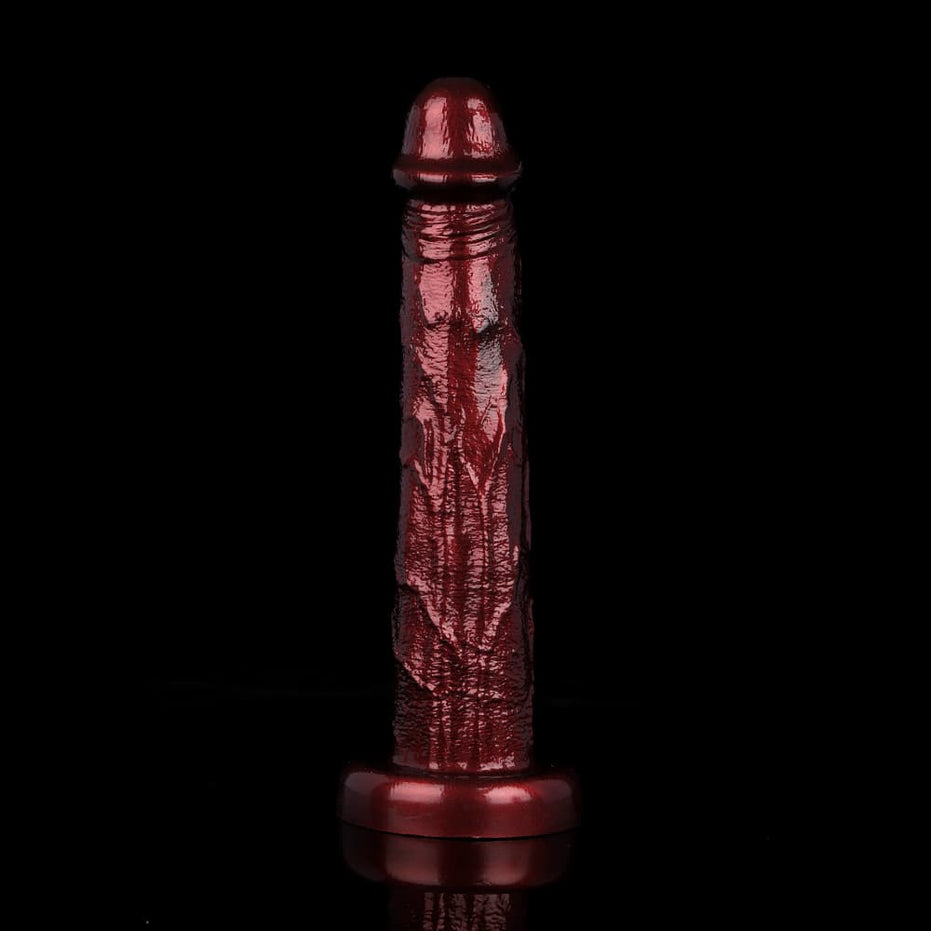 Wand Burgundy Inflatable Dildo