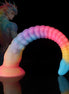 Octopus Blue Yellow Purple Tentacle Dildo