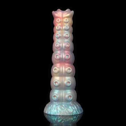 ADAIR  Colorful Inflatable Ovipositor Dildo （4 Eggs）