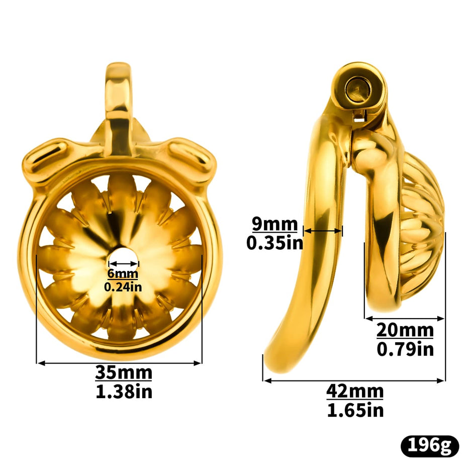 FRRK-244 Flower Chastity Cage