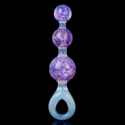 Crystal Butter Plug - 3 balls (2.5cm, 4cm, 5cm)