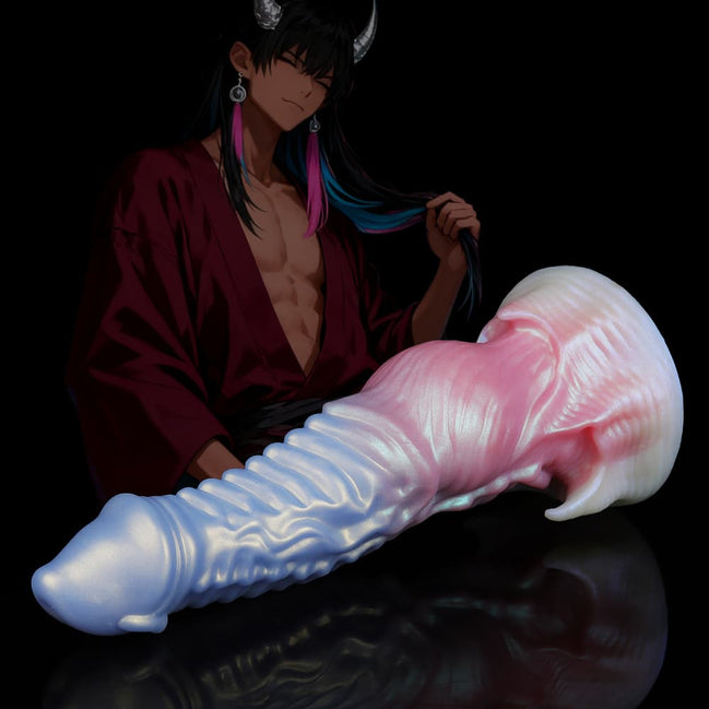 Ghostly Pink Fantasy Dildo-Monster Dildo