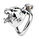 FRRK-259 Tiger Metal Chastity Cage