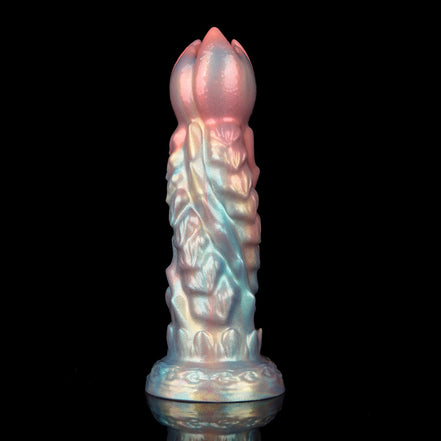 Edwiin Colorful Inflatable Ovipositor Dildo（4 Eggs）