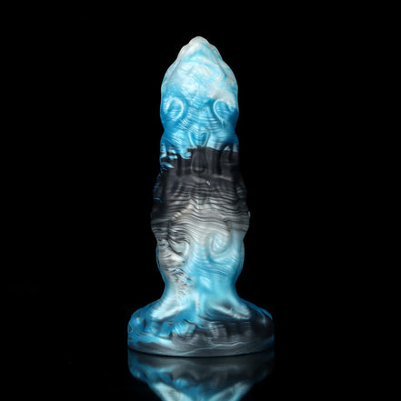 Aries Blue Black Zodiac Dildo