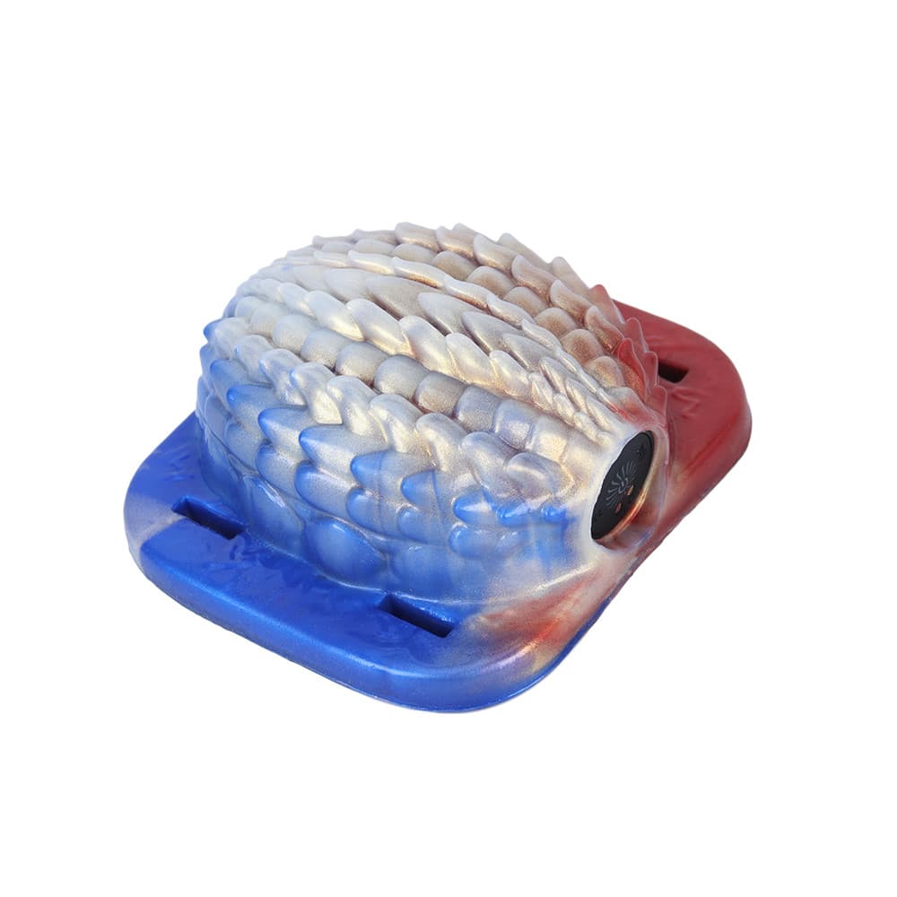 Gradient Red White Blue Vibration Grinder