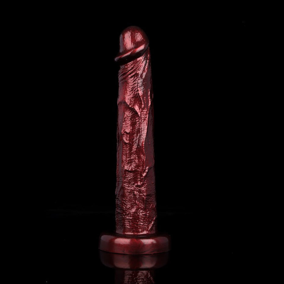 Wand Burgundy Inflatable Dildo