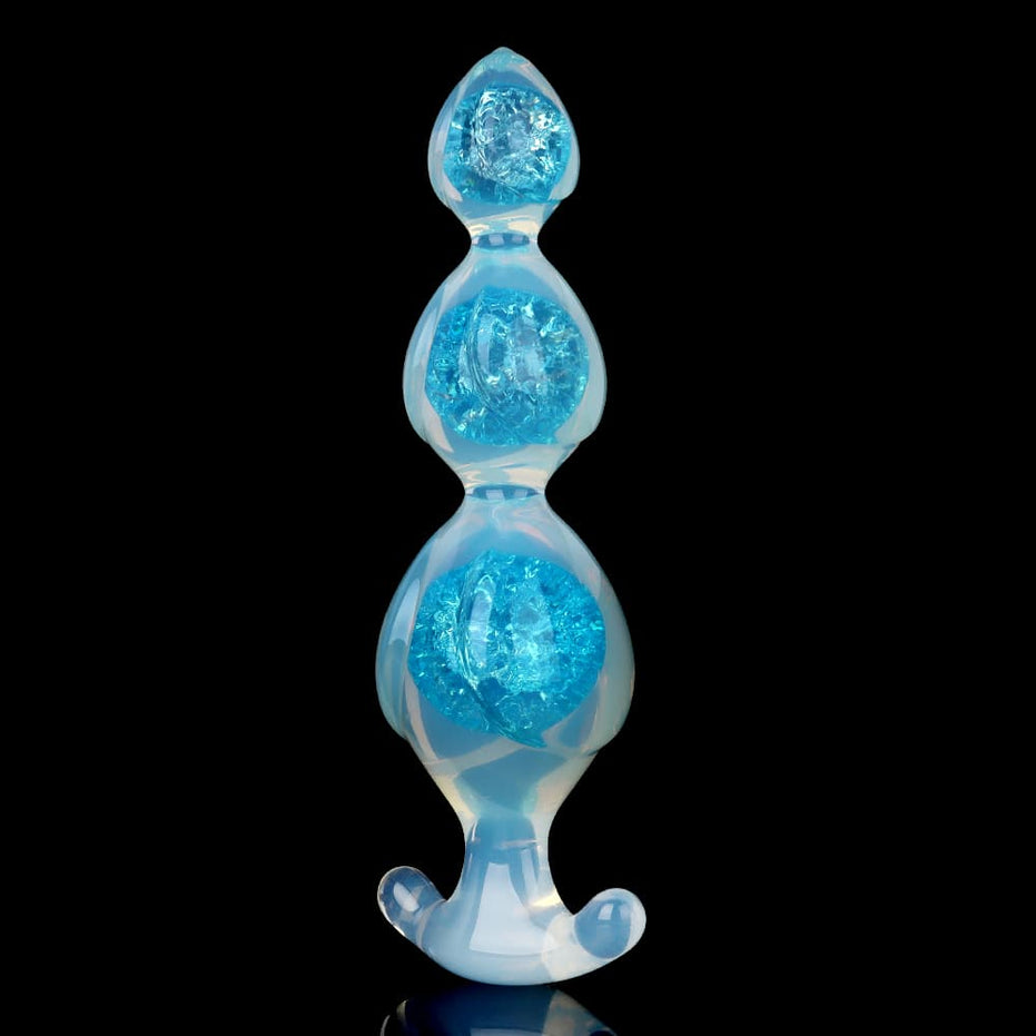 Ear Three Crystal Butter Plug