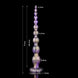 Anal Beads in Shimmering Purple (4 Sizes)