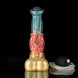 Neptune Red Blue Gold Dildo - Ejaculating Dildo