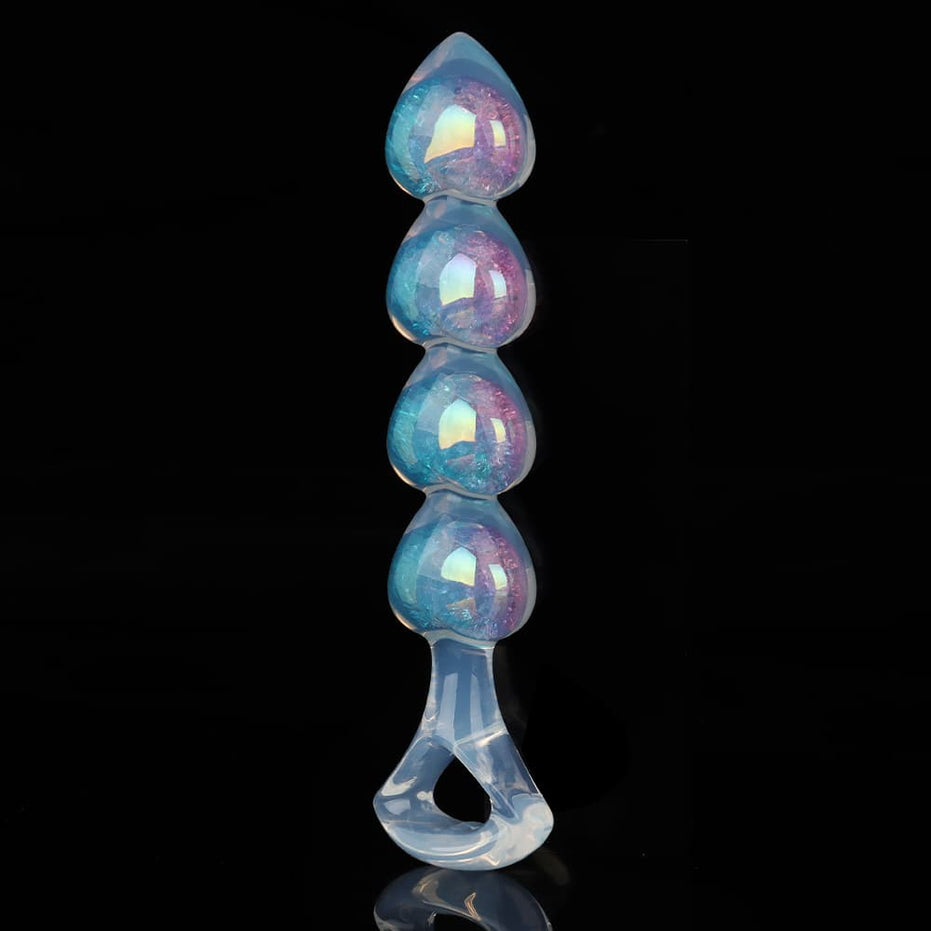 Four Hearts Crystal Butter Plug-3Colors