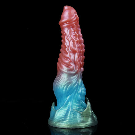 Ghost Red Blue Green Electric Vibrating Dildo