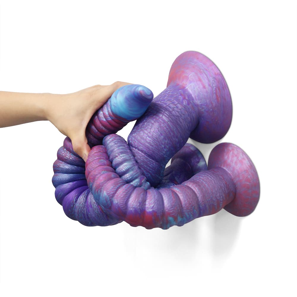 Octopus Blue Purple Tentacle Dildo