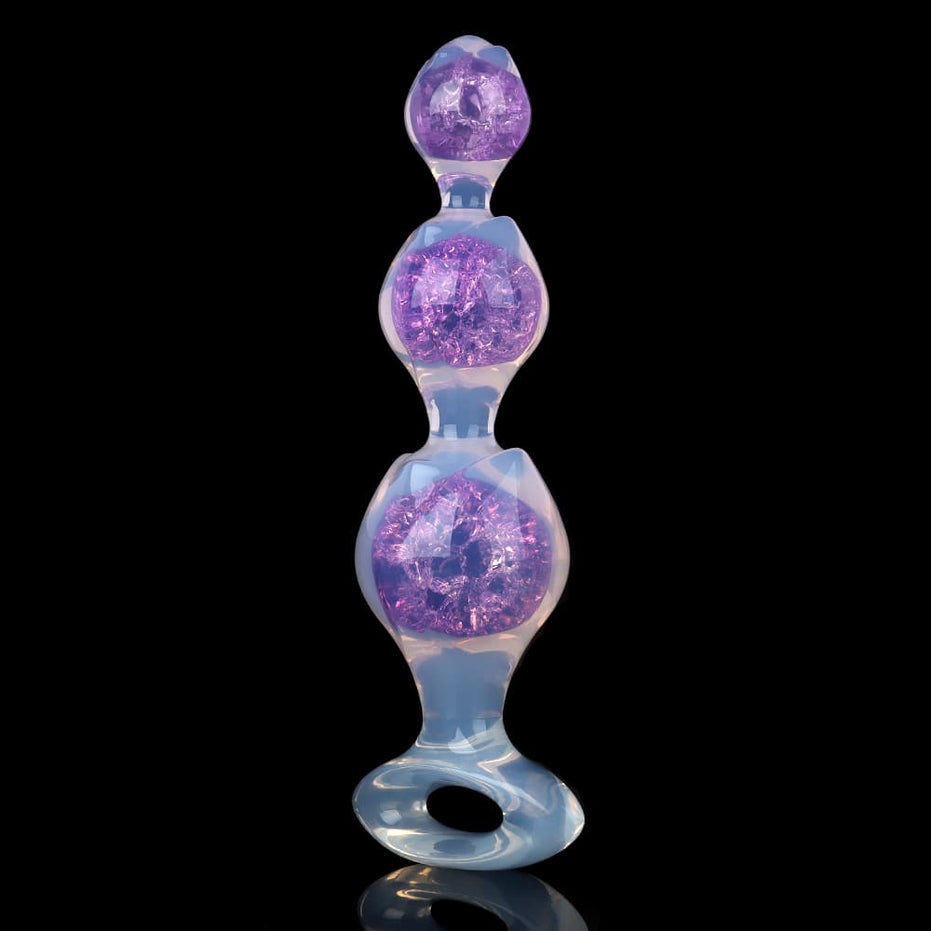 Flower Triple Crystal Butter Plug