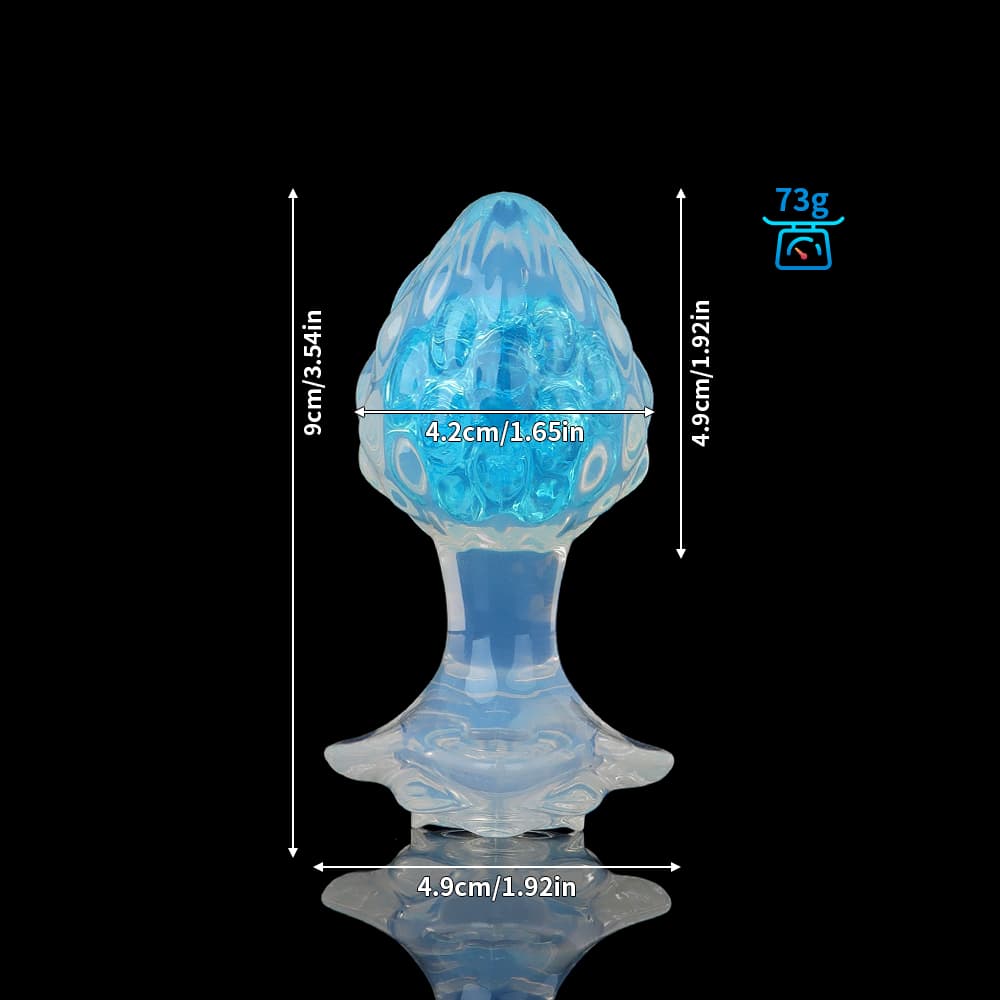 Jackfruit Crystal Butt Plugs (Optional Accessories）