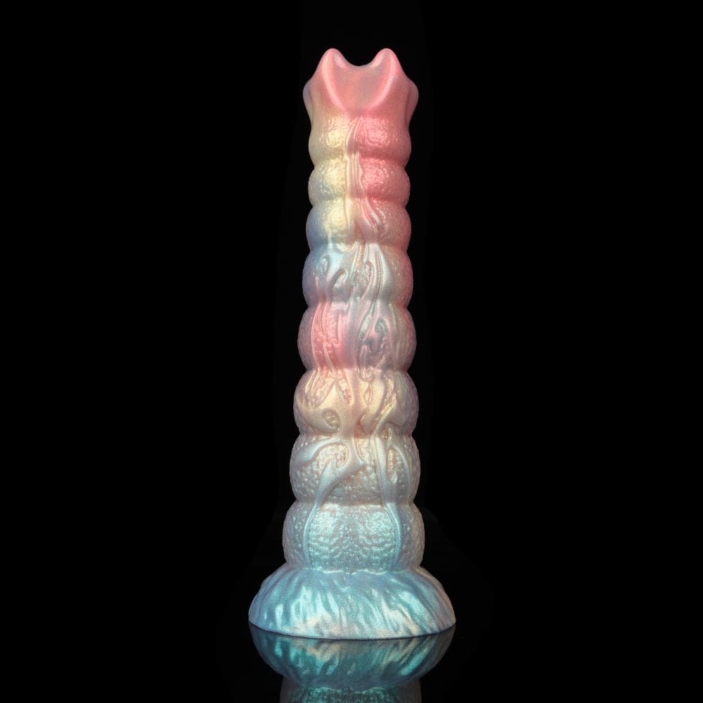 ADAIR  Colorful Inflatable Ovipositor Dildo （4 Eggs）