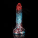 Dragon Kiss Gradient Red Blue Fantasy Dildo
