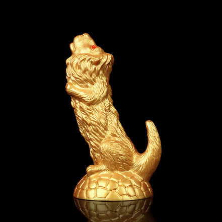 Lion Dildo Gold Lion Dildo