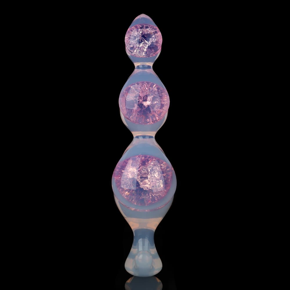 Ear Three Crystal Butter Plug