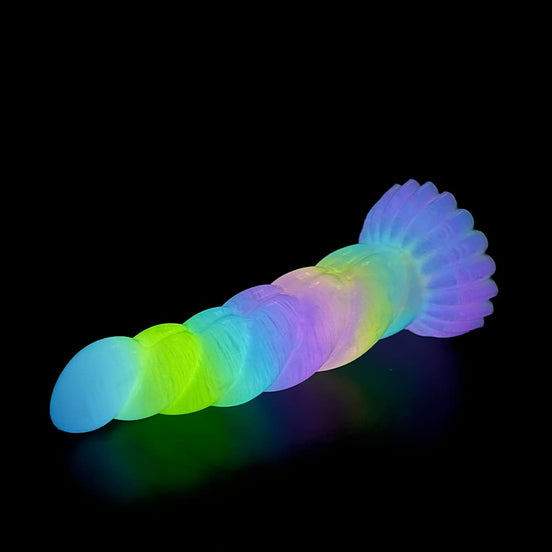 Twisted Luminous Electric Dildo