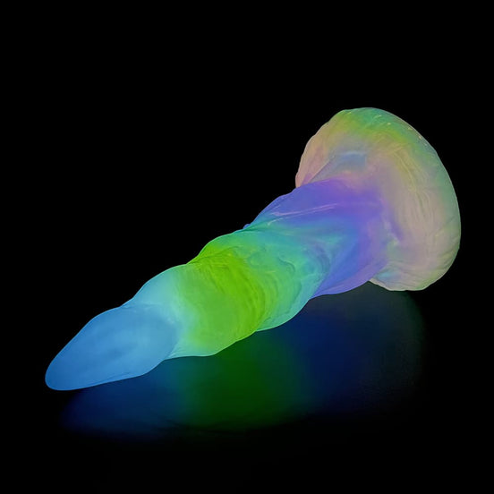 Cow Horn Luminous Electric Dildo