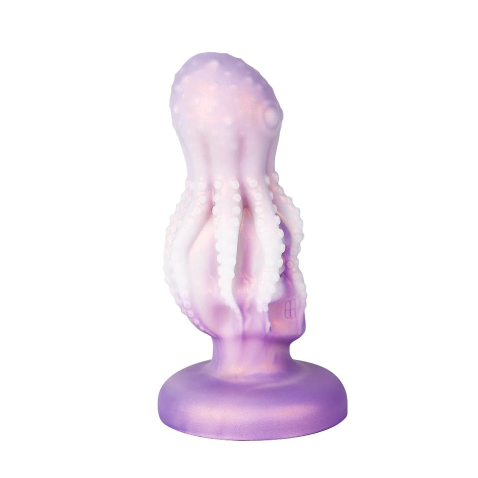 Octopus Skull Gradient Purple Butter Plugs