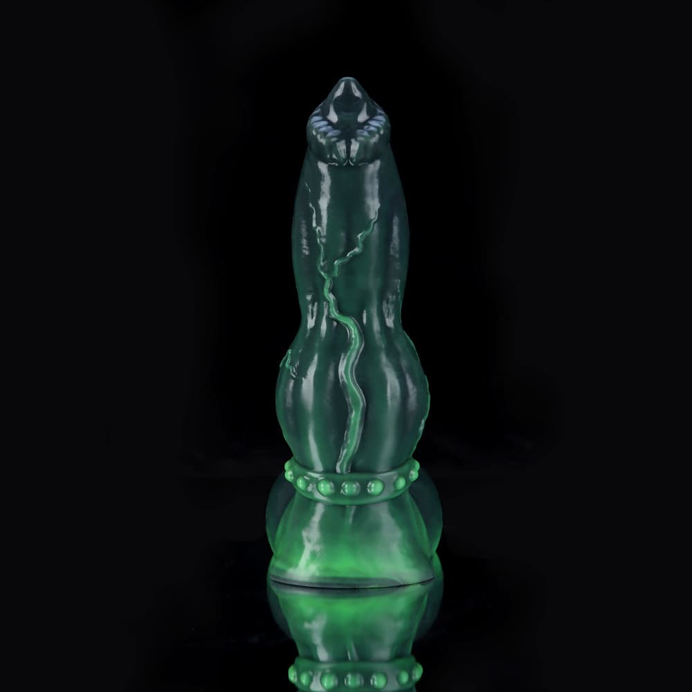 Venom Green Knot Dildo