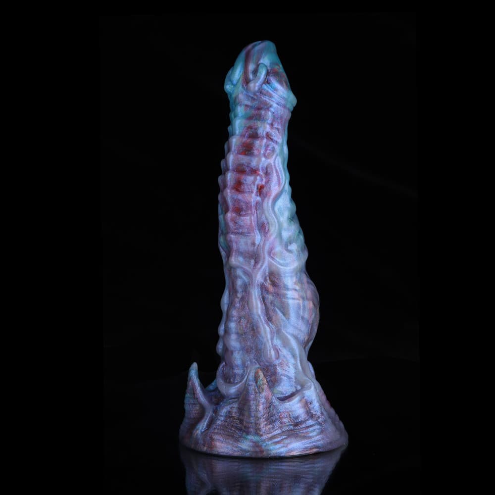Ghostly Gradient Blue Purple Fantasy Dildo