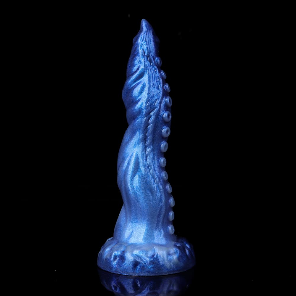 Small Octopus Blue Tentacle Dildo