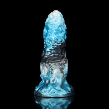 Aries Blue Black Zodiac Dildo