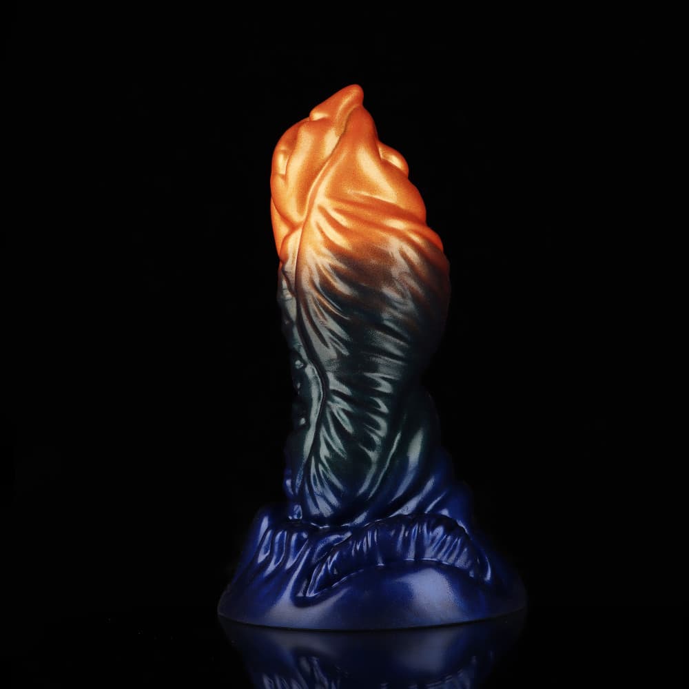 Hawksbill Orange Green Blue Dildo Animal Dildo
